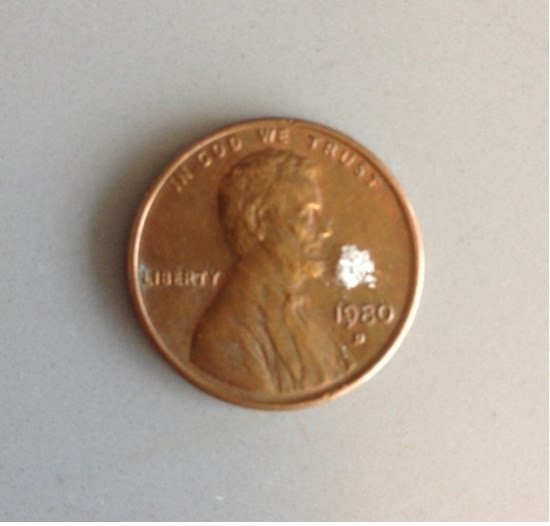 penny with lethal fentanyl
